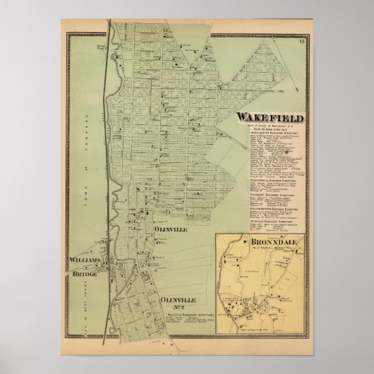 ブロンクデール・ウェイクフィールド ポスター (正面)