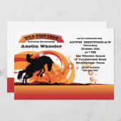 ブロンコバスター招待状 招待状 (正面/裏面)