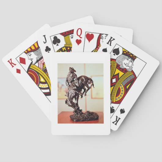 ブロンコ破壊者(青銅) トランプ (裏面)