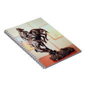 ブロンコ破壊者(青銅) ノートブック (右側)