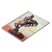 ブロンコ破壊者(青銅) ノートブック (左側)