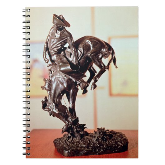 ブロンコ破壊者(青銅) ノートブック (正面)