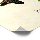 ブロンジーインカハミングバードアートプリント ポスター (角)