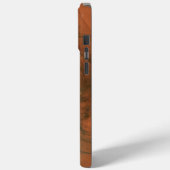 ブロンズとオリーブの抽象芸術アートケース Case-Mate iPhoneケース (裏面 / 左)