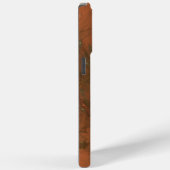 ブロンズとオリーブの抽象芸術アートケース Case-Mate iPhoneケース (裏面 / 右)