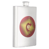 ブロンズと金ゴールド フラスク (右)