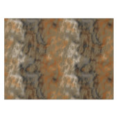 ブロンズと銅の大理石抽象芸術 テーブルクロス (正面(横))