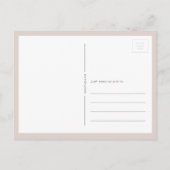 ブロンズのクリスマスホリデーに絶妙な渦巻き ポストカード (裏面)