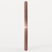 ブロンズのステンレス鋼の外観 Case-Mate iPhoneケース (裏面/右)