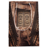 ブロンズのチェーンドア ミディアムペーパーバッグ (正面)