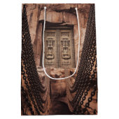 ブロンズのチェーンドア ミディアムペーパーバッグ (裏面)