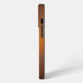 ブロンズの炎のフェニックス iPhoneケース (左側面)