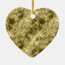 ブロンズの縮れたテクスチャ セラミックオーナメント