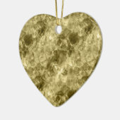 ブロンズの縮れたテクスチャ セラミックオーナメント (左)