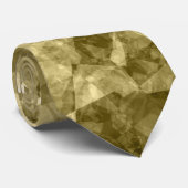 ブロンズの縮れたテクスチャ ネクタイ (ロール)