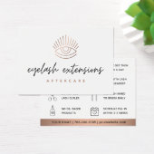 ブロンズまつげエクステンションLash AfterCard (デスク)