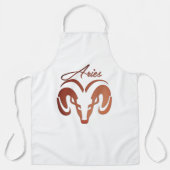 ブロンズアイリーズザラム〔占星術の〕十二宮図 エプロン (正面)