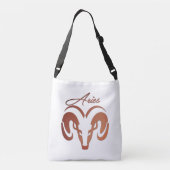 ブロンズアイリーズザラム〔占星術の〕十二宮図 クロスボディバッグ (裏面)