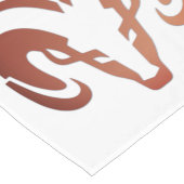 ブロンズアイリーズザラム〔占星術の〕十二宮図 ロングテーブルランナー (コーナー)