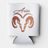 ブロンズアイリーズザラム〔占星術の〕十二宮図 缶クーラー (正面)