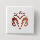 ブロンズアイリーズザラム〔占星術の〕十二宮図 缶バッジ (正面)