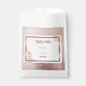 ブロンズアダルトダブルジョイントの双子の誕生日 フェイバーバッグ (正面)