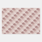 ブロンズアダルトダブルジョイントの双子の誕生日 ラッピングペーパーシート (正面2)