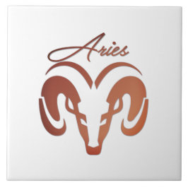 ブロンズアリズザラム〔占星術の〕十二宮図 タイル