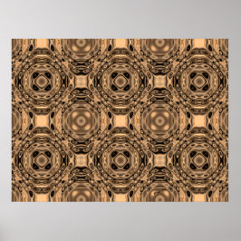 ブロンズエイジ幾何プリント ポスター