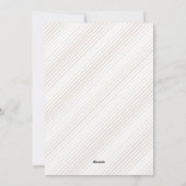 ブロンズグリッタージョイ&ピースクリスマスフォトフラット シーズンカード (裏面)