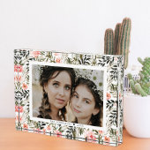 ブロンズコーラルボーホウォーターカラーフローラ |フォトブロック フォトブロック