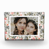 ブロンズコーラルボーホウォーターカラーフローラ |フォトブロック フォトブロック (正面)