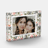 ブロンズコーラルボーホウォーターカラーフローラ |フォトブロック フォトブロック (左)