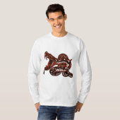 ブロンズスネークTシャツ Tシャツ (正面フル)