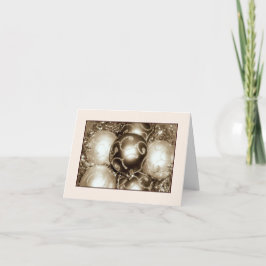 ブロンズスパークル クリスマスカード