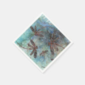 ブロンズティップトンフライ魔法スカイ スタンダードカクテルナプキン (角)