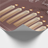 ブロンズハヌカーをテーマにした包装紙 ラッピングペーパー (角)