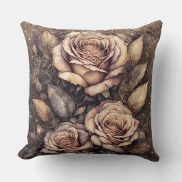 ブロンズバラ クッション