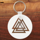 ブロンズバルクナットキーチェーン キーホルダー (正面)