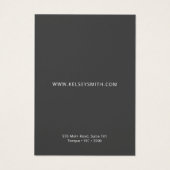 ブロンズフェイクイヤリング表示カード上の金箔 (裏面)