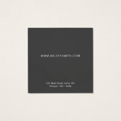 ブロンズフェイクイヤリング表示カード上の金箔 (裏面)