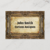 ブロンズフレーム - 名刺 (裏面)