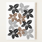 ブロンズブラック&グレーリーフプランナー プランナー手帳 (裏面)