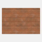 ブロンズメタリックジオラッピング紙シート ラッピングペーパーシート (正面2)