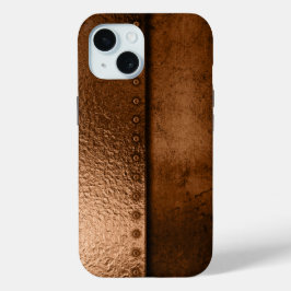 ブロンズメタルiPhone/iPadケース iPhone 15ケース