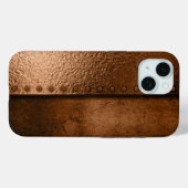 ブロンズメタルiPhone/iPadケース Case-Mate iPhoneケース (裏面 (横))