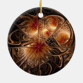 ブロンズラウンドオーナメント セラミックオーナメント (裏面)