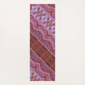 ブロンズリーフイカット ヨガマット (裏面)