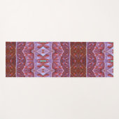 ブロンズリーフイカット ヨガマット (正面(横))