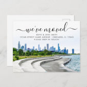 ブロンズヴィルシカゴ移動案内はがき 案内ポストカード (正面/裏面)